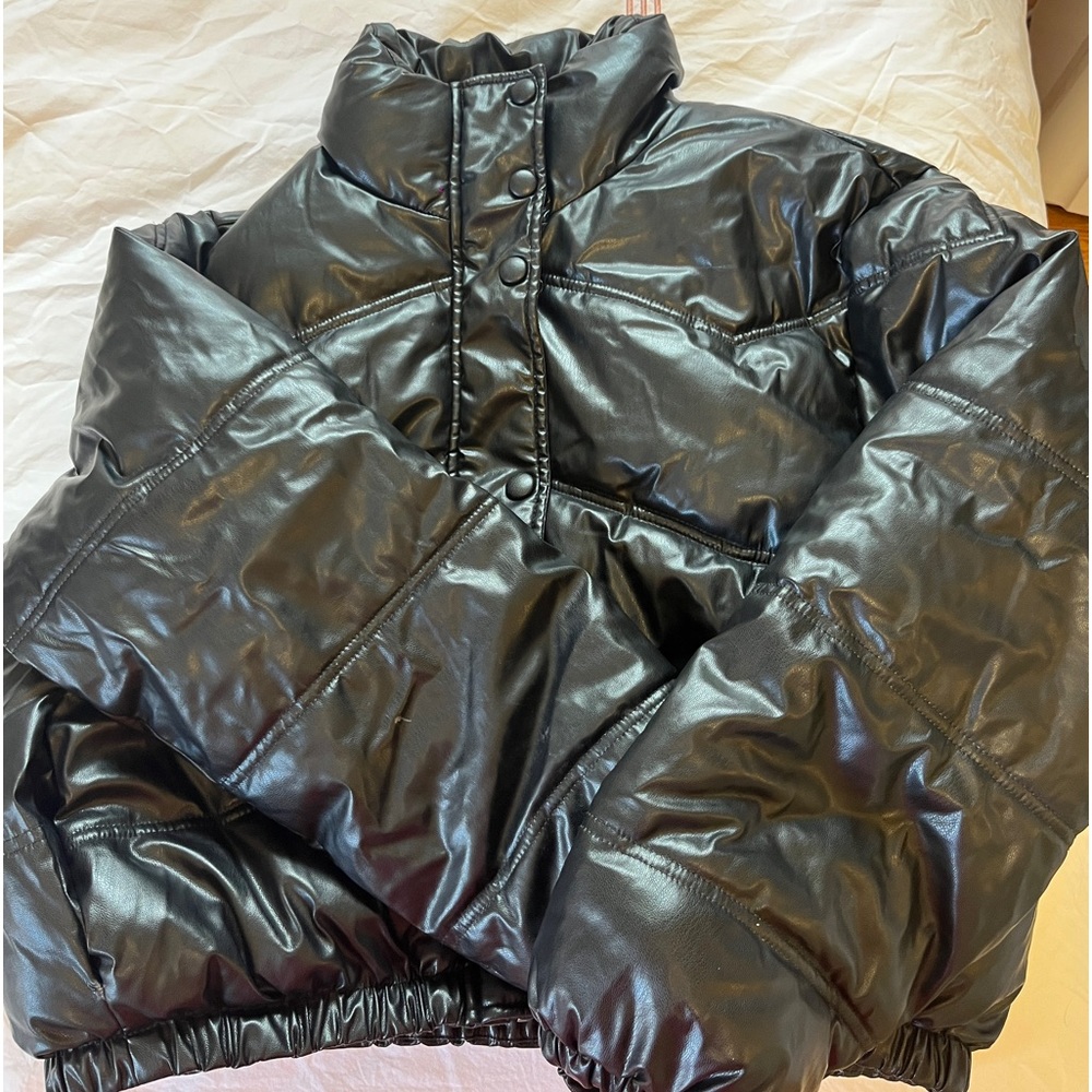 Black Zara Puffer